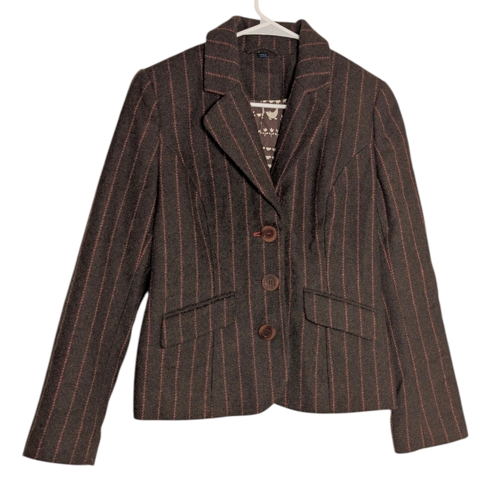 Boden Wool Blazer with Elbow Patches M
